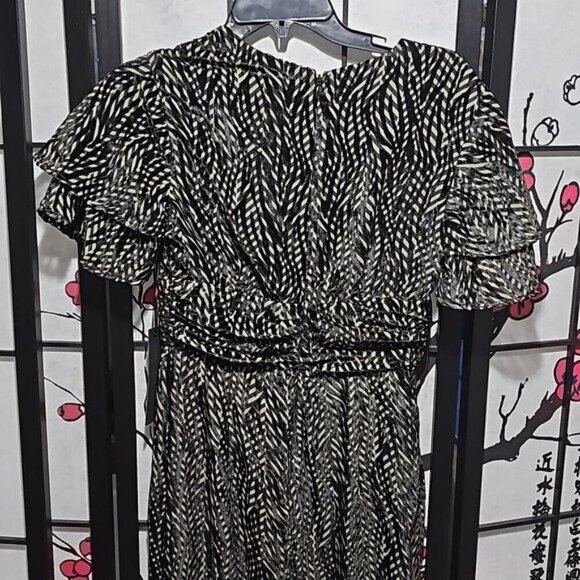 House of Harlow 1960 x Revolve Zebra Print Maxi Dress Size XS New - Picture 10 of 12
